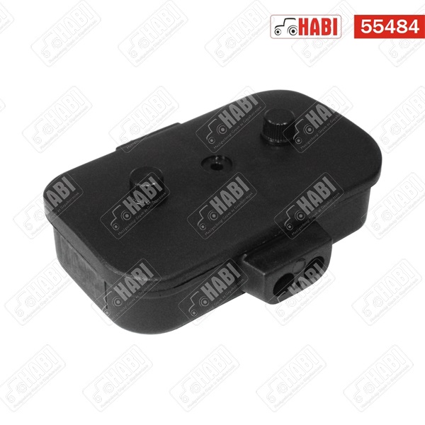 Kábel elosztó doboz 10-es 93x123,5x43mm, fekete
