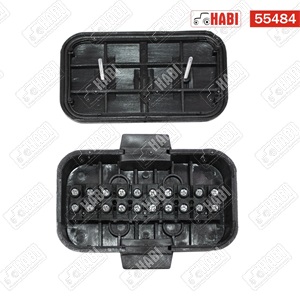 Kábel elosztó doboz 10-es 93x123,5x43mm, fekete