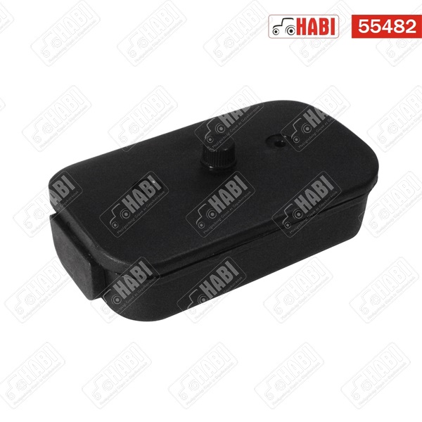 Kábel elosztó doboz 6-os 73x128,5x41mm, fekete