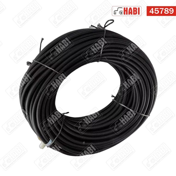 Kábelvédő gégecső nyitott d=6,7/10 mm