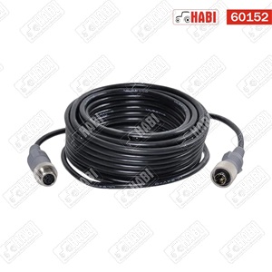 Kamera csatlakozó kábel L=10.000 mm 12-24 V 6-tűs / 6-tűs