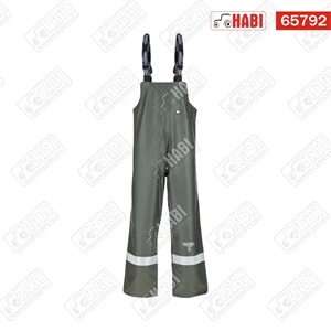 Kantáros esőnadrág, 4XL, UK: 48, zöld, Kramp Protect