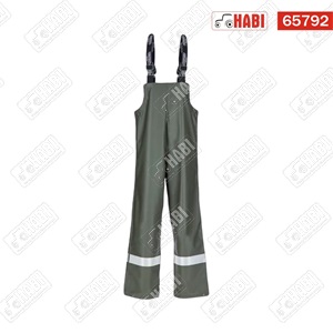 Kantáros esőnadrág, 4XL, UK: 48, zöld, Kramp Protect