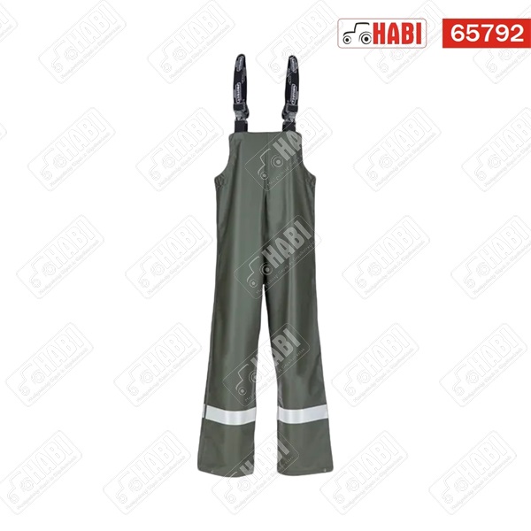 Kantáros esőnadrág, 4XL, UK: 48, zöld, Kramp Protect
