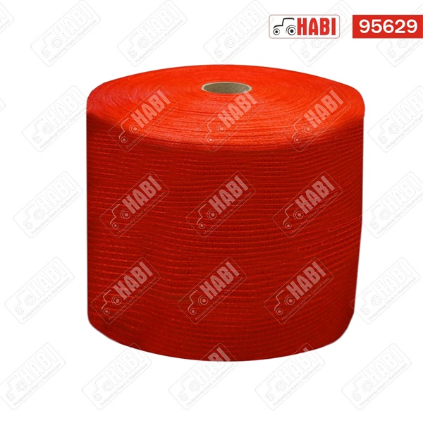 Raschel roll zsák 10kg 41x60 211 piros (2070db) Karatzis