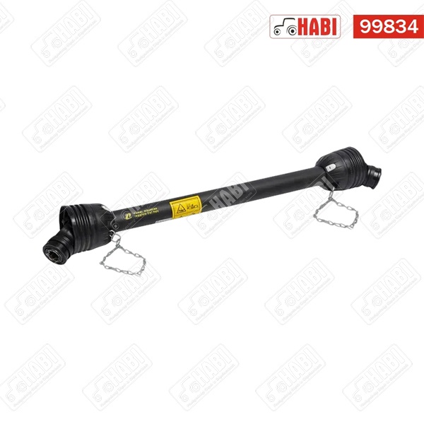 Kardántengely 1600 mm 6 bordás 1-3/8" / 1-3/8" T80 70 kW - 95 le 2250 Nm Comer