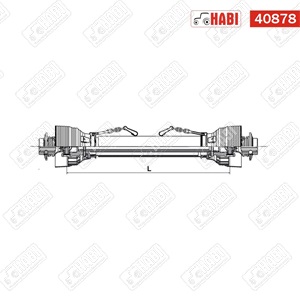Kardántengely szabadonfutós 1300 mm 35 kw-47 le Gopart