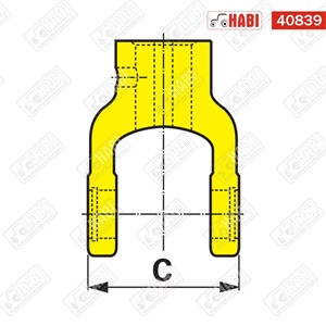 Kardánvilla AW20 1 3/8 21 bordás WEASLER