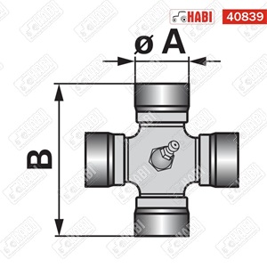 Kardánvilla AW20 1 3/8 21 bordás WEASLER