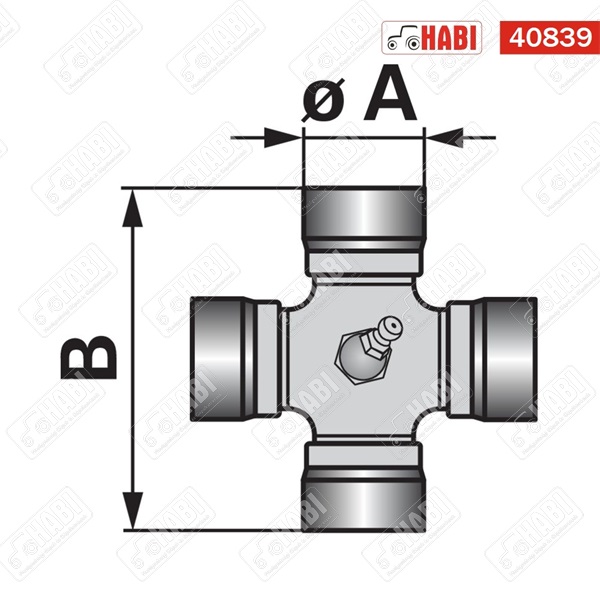 Kardánvilla AW20 1 3/8 21 bordás WEASLER