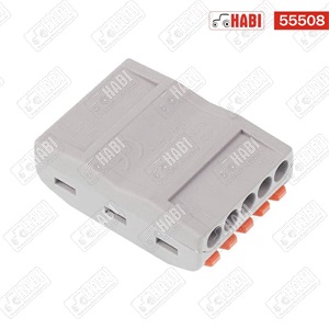 Karos (kapcsos) vezeték toldó, 32A 400V, 5 vezeték nyílásos