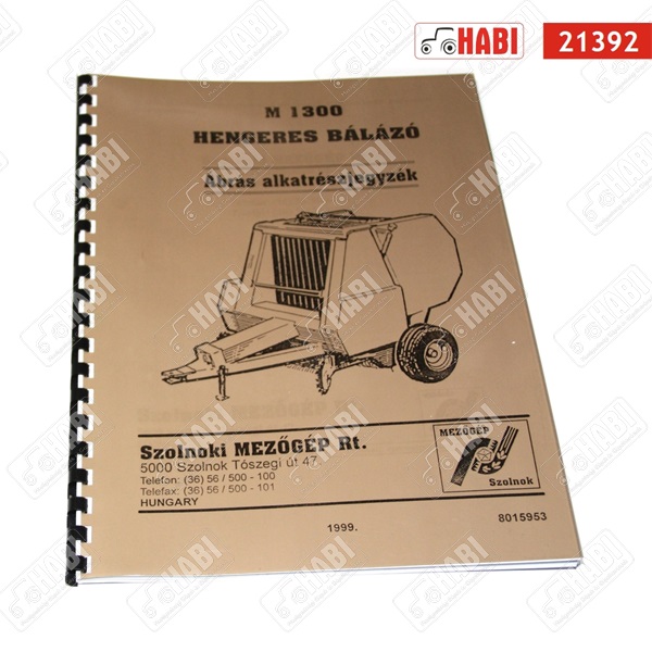 Katalógus H-5580 bálázó