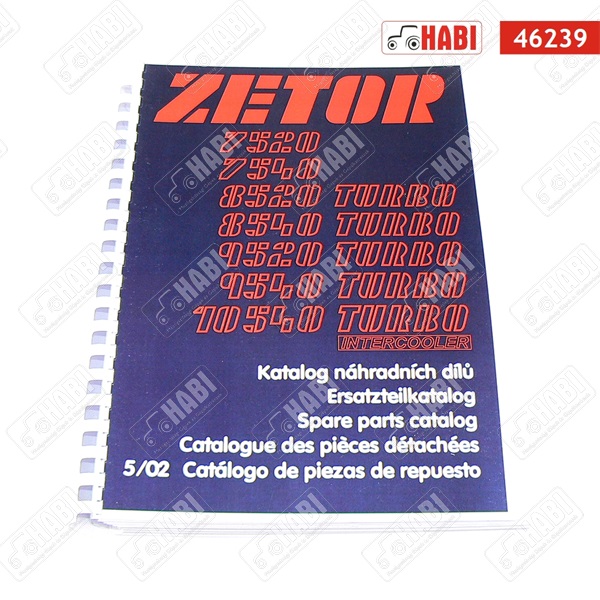 Katalógus Zetor (7520-10540)