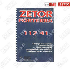 Katalógus Zetor Forterra 11741 (2002-2006)