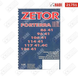 Katalógus Zetor Forterra (2002-2008)