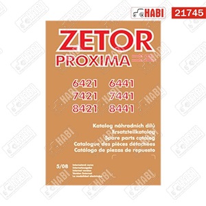 Katalógus Zetor Proxima (2004-2008)