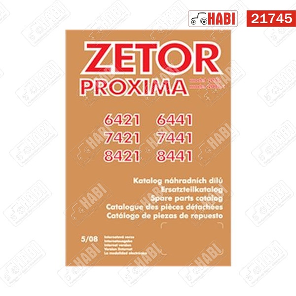 Katalógus Zetor Proxima (2004-2008)