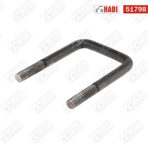 U-kengyel M18 100x160 mm