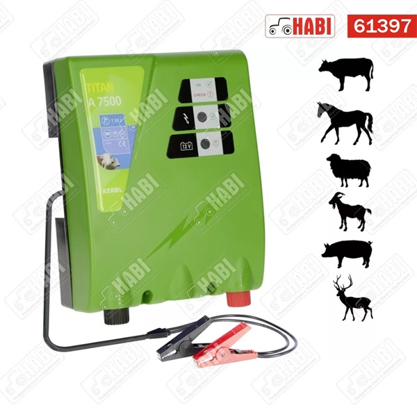 Kerbl TITAN A 7500 villanypásztor készülék
