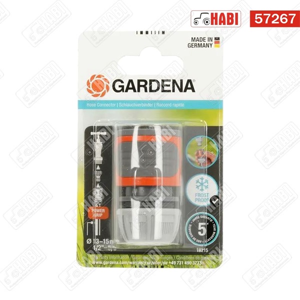Kerti locsolótömlő gyorscsatlakozó 1/2" Gardena