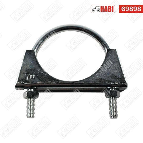 Kipufogó bilincs komplett 60 mm