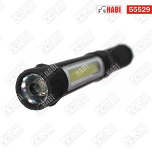 Kis méretű COB LED zseblámpa, mágneses talppal, 20cm