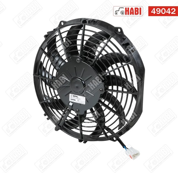 Klíma ventilátor Spal VA11-AP7/C-57S komplett 12V D=255 mm/ 1 430 m3/h