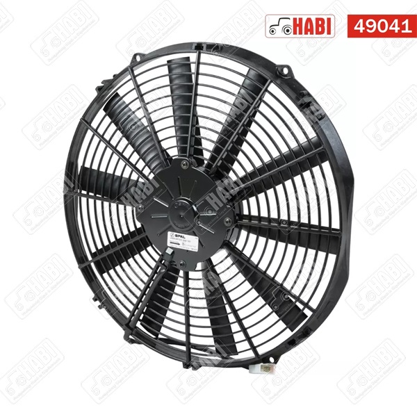 Klíma ventilátor komplett 12V D=350/ 1 620 mł/h