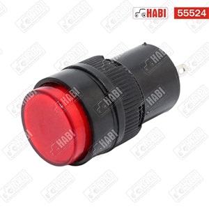 Kontroll lámpa piros 12/24V /LED/