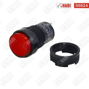 Kontroll lámpa piros 12/24V /LED/