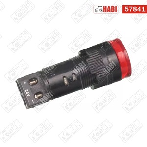 Kontroll lámpa piros 12/24V /LED/