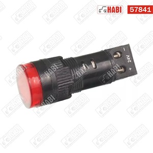 Kontroll lámpa piros 12/24V /LED/