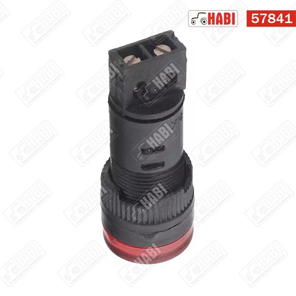 Kontroll lámpa piros 12/24V /LED/