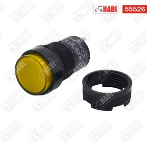 Kontroll lámpa sárga 12/24V /LED/