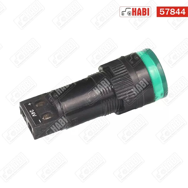 Kontroll lámpa zöld 12/24V /LED/