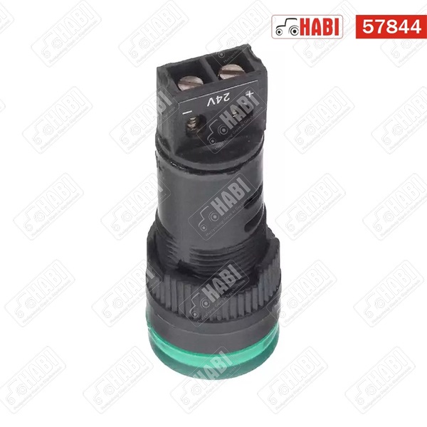 Kontroll lámpa zöld 12/24V /LED/