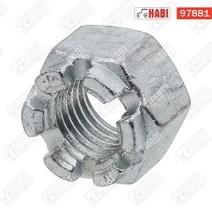 Koronás anya M16x2 8. hg.