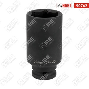 Dugókulcs hosszított 1/2 colos 30 mm króm-molibdén