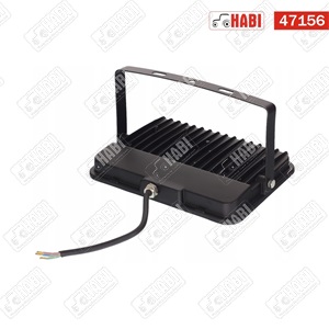 Kültéri LED reflektor 100W, 70 Lumen/Watt, 6500 Kelvin, 230V, fekete, IP65