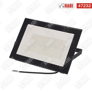 Kültéri LED reflektor 200W, 70 Lumen/Watt, 6500 Kelvin, 230V, fekete, IP65