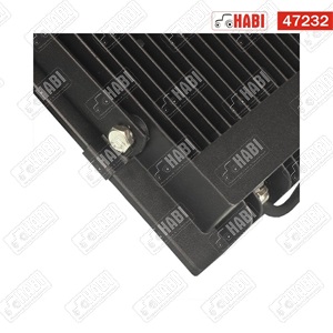 Kültéri LED reflektor 200W, 70 Lumen/Watt, 6500 Kelvin, 230V, fekete, IP65
