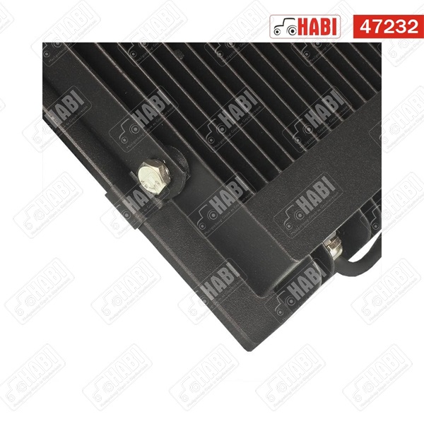 Kültéri LED reflektor 200W, 70 Lumen/Watt, 6500 Kelvin, 230V, fekete, IP65