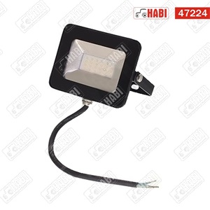 Kültéri LED reflektor 20W, 70 Lumen/Watt, 2700 Kelvin, 230V, fekete, IP65