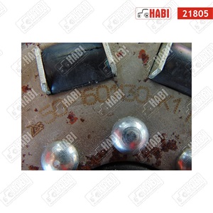 MTZ Kuplungtárcsa gumituskós 12 bordás D=325mm MTZ50 BELARUS ORIGINAL