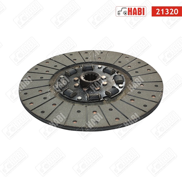 MTZ Kuplungtárcsa gumituskós 12 bordás MTZ80-1221