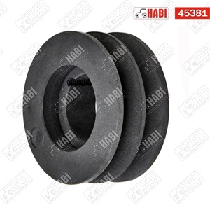 Kúpos szorítós ékszíjtárcsa 3 pályás D=140 mm TB 2012