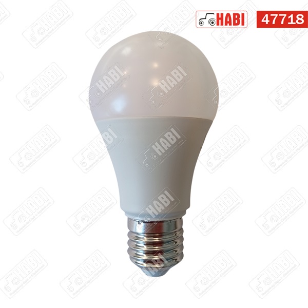 LED A60-as Izzó 60W, 3000 Kelvin ( meleg fehér ), 806 Lumen, E27 Foglalat, 230V,  360 fokos világítás