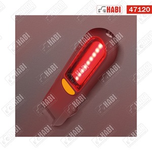 LED Szerelőlámpa 300 Lumen, mágneses akasztóval + vészjelző
