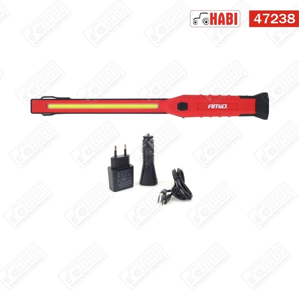 LED Szerelőlámpa tölthető 150/300 Lumen, 1800mAh, mágneses