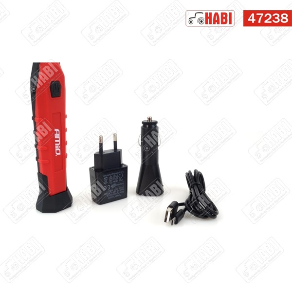 LED Szerelőlámpa tölthető 150/300 Lumen, 1800mAh, mágneses